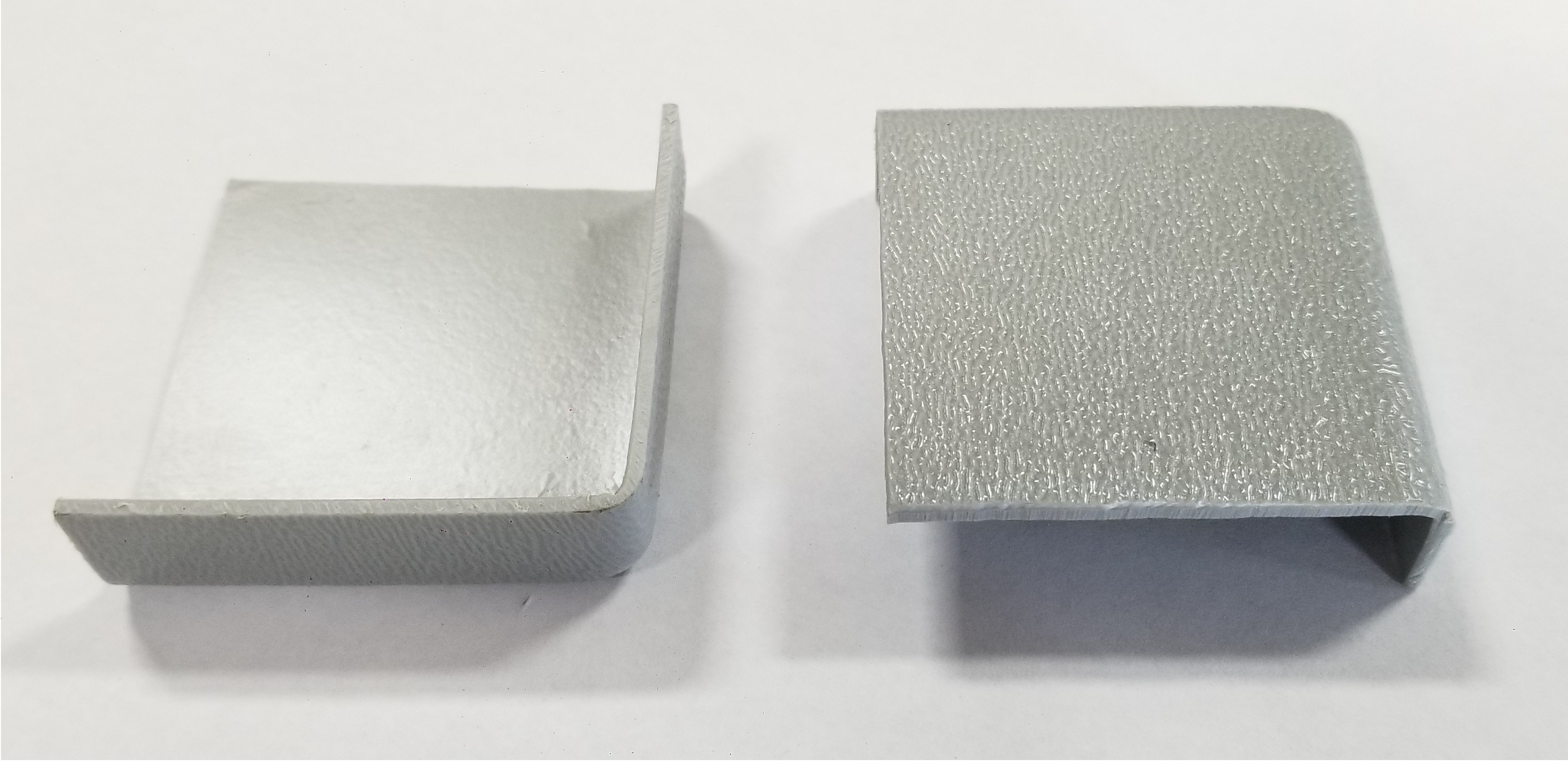 Plastic Gray Corner Caps for Pop Up Campers - 2Pack