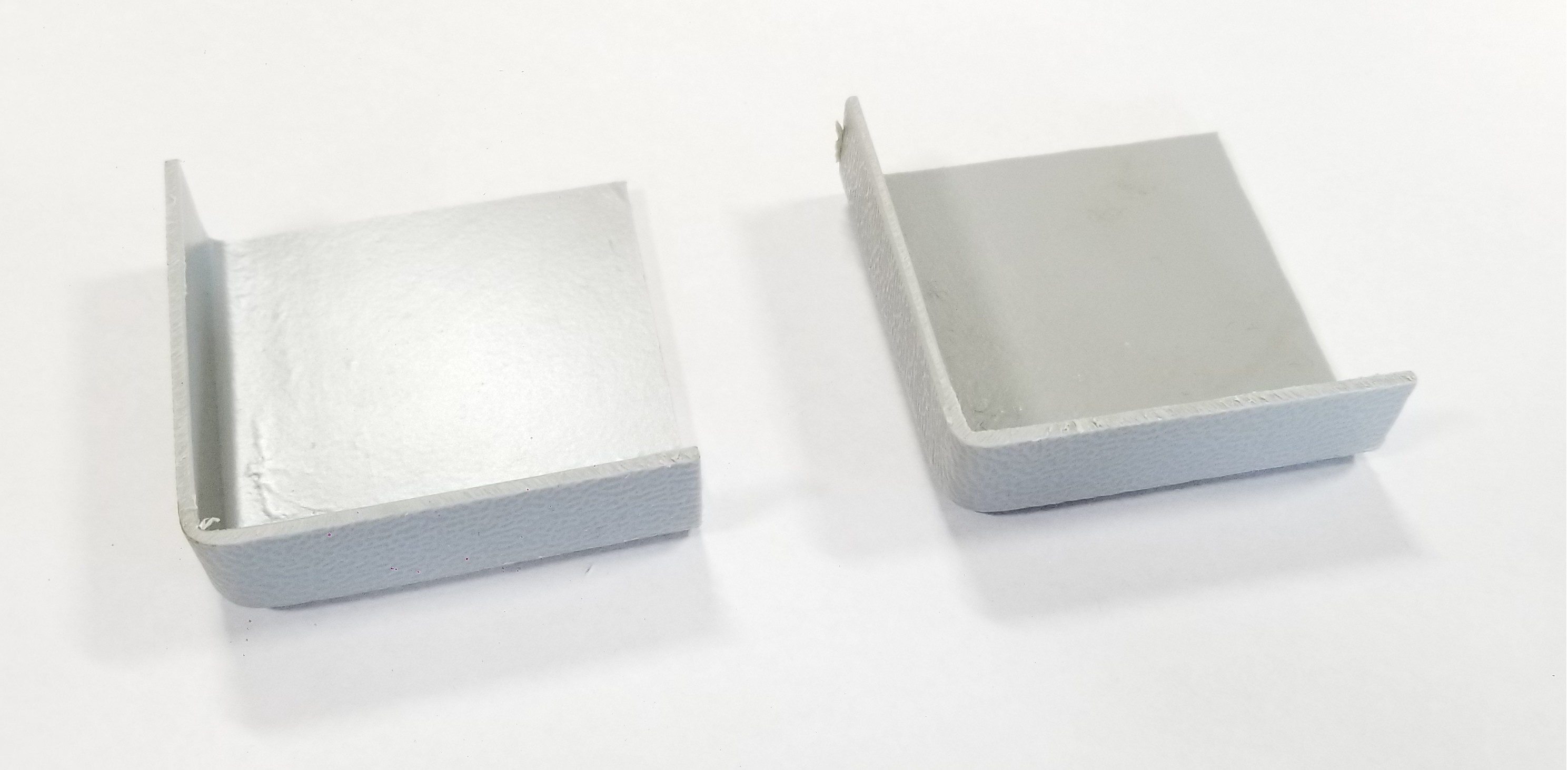 Plastic Gray Corner Caps for Pop Up Campers - 2Pack