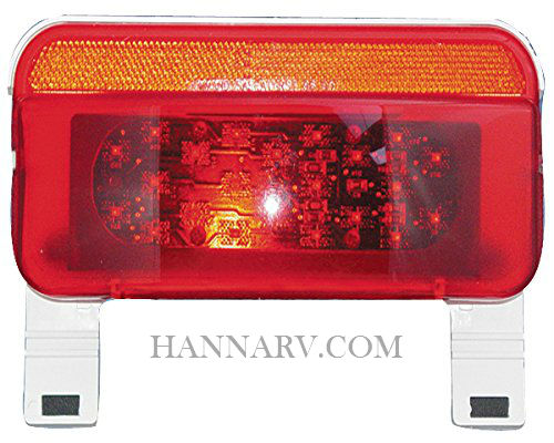 Fasteners Unlimited 003-81LM1 LED Surface Mount Tail Light with License Plate Light and Bracket