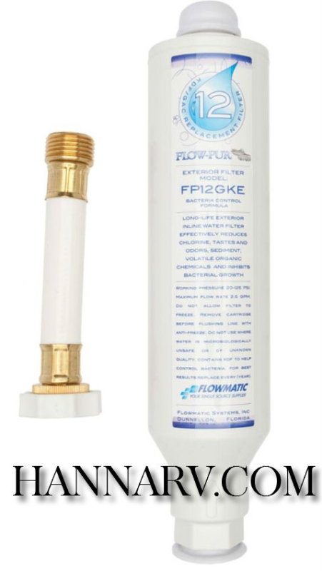 Flowmatic Flow-Pur Number 12 Water Filter Replacement Cartridge
