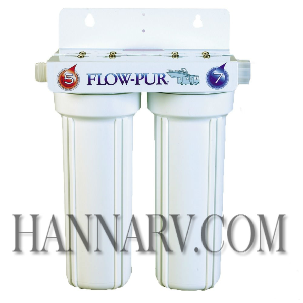 Flowmatic Systems Inc. POE12DSA1KDF Flow-Pur Ultimate Duo Exterior Water Filter (Uses Tear Drop Numb