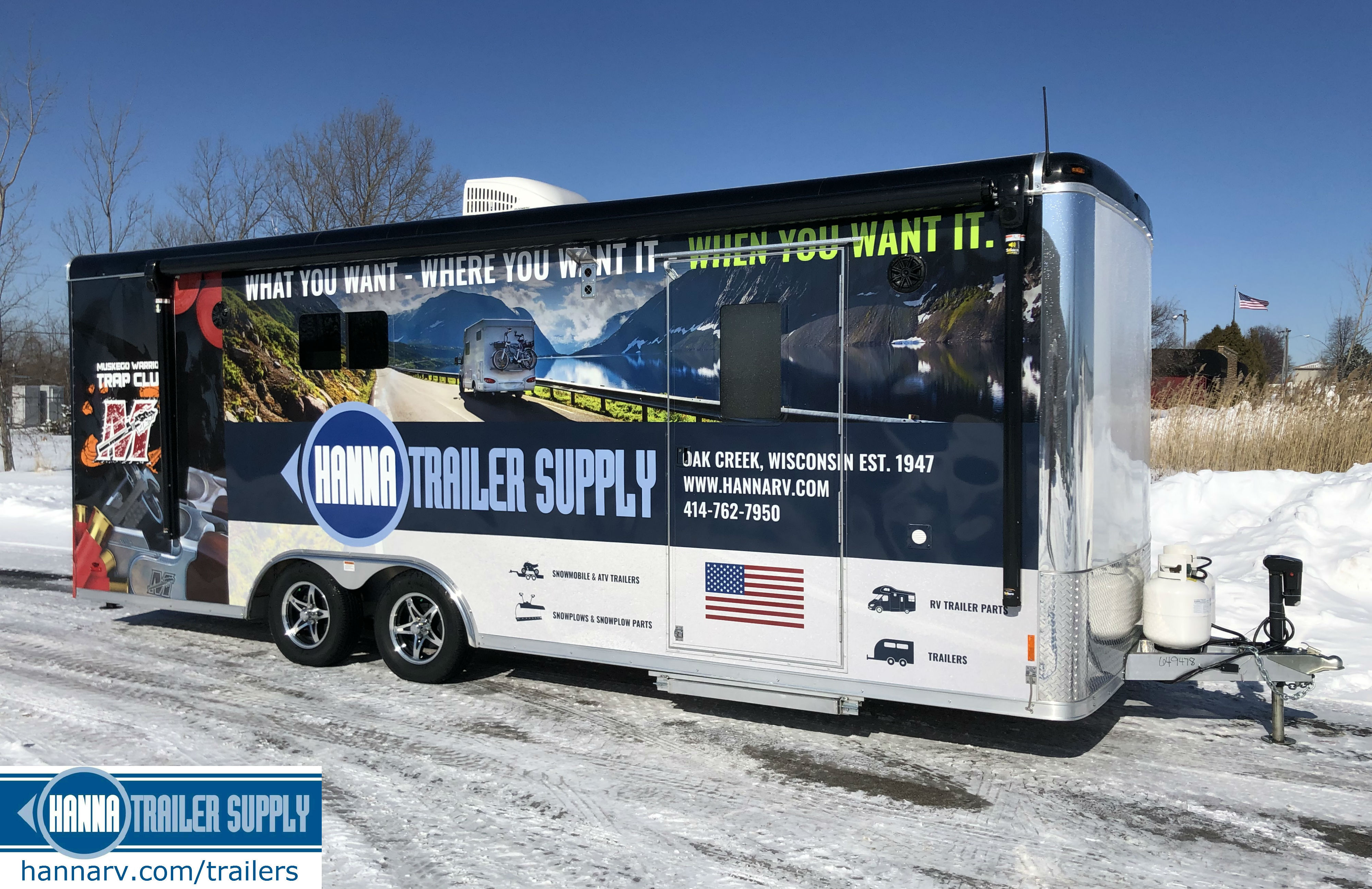 New & Used trailers for sale, S of Milwaukee, WI (near I94 Chicago