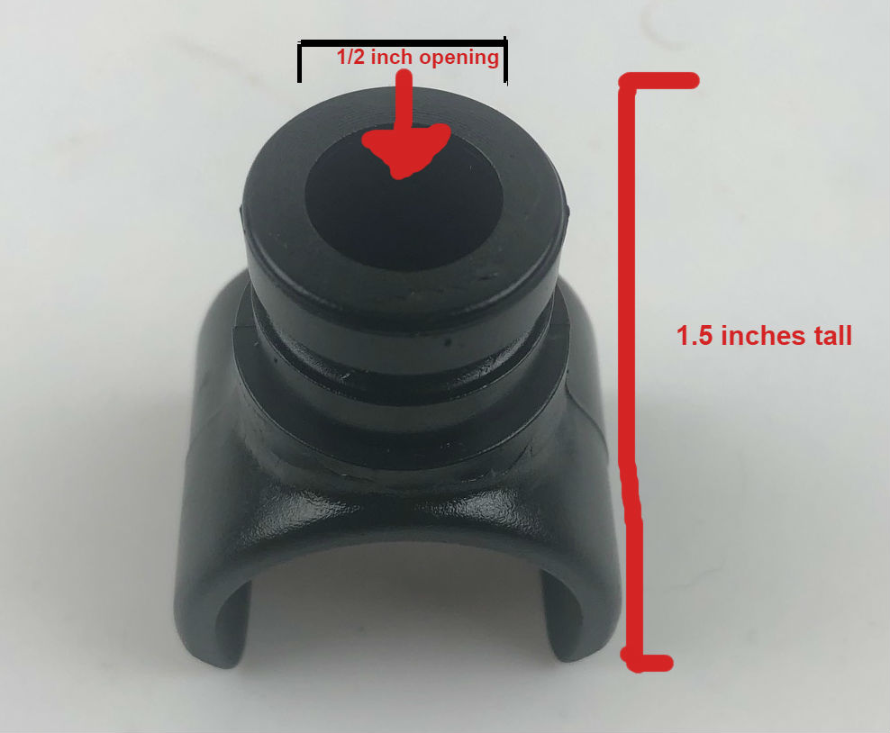 Tent Pole End Connector for Coleman Pop-up Campers