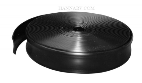 JR Products 10015 Premium Vinyl Insert Black 25 Foot Length