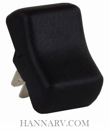 JR Products 12251-5 Replacement On-Off Rocker Switch Black - 5 Pack