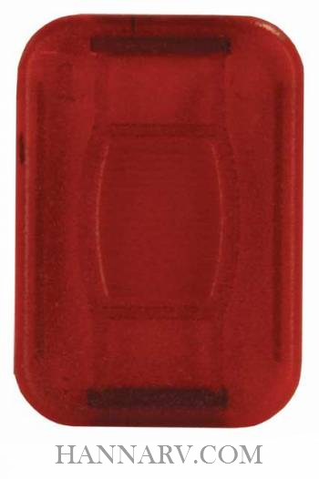 JR Products 13125 Snap in Cover - Red