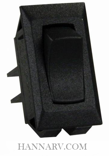 JR Products 13405 Unlabeled 12V On-Off Switch - Black
