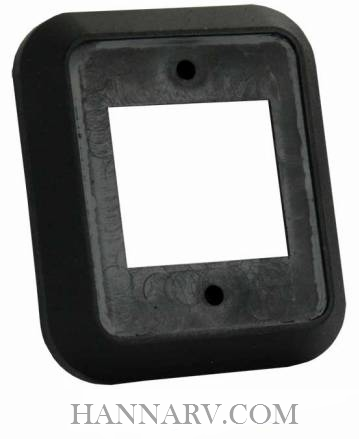 JR Products 13525 Spacer For Double Face Plate - Black