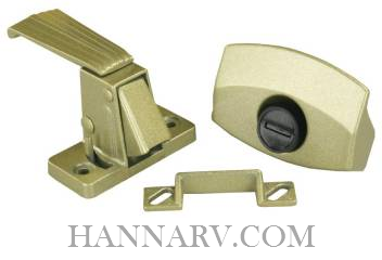 JR Products 20515 Privacy Latch Gold