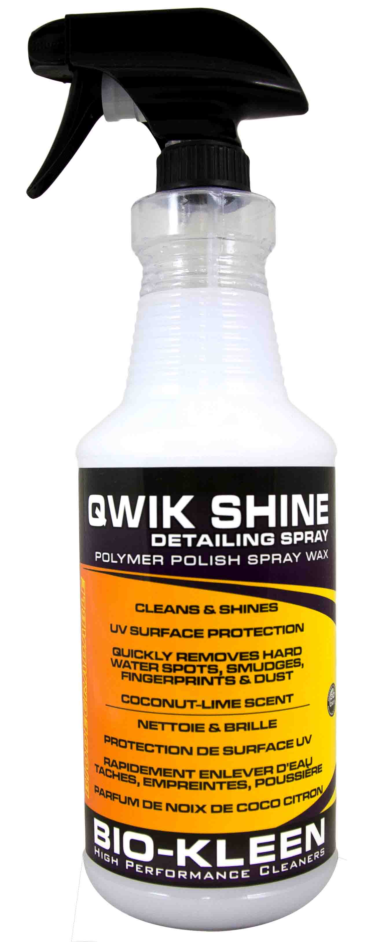 Bio-Kleen M00907 Qwik Shine Spray Wax - 32 Ounce