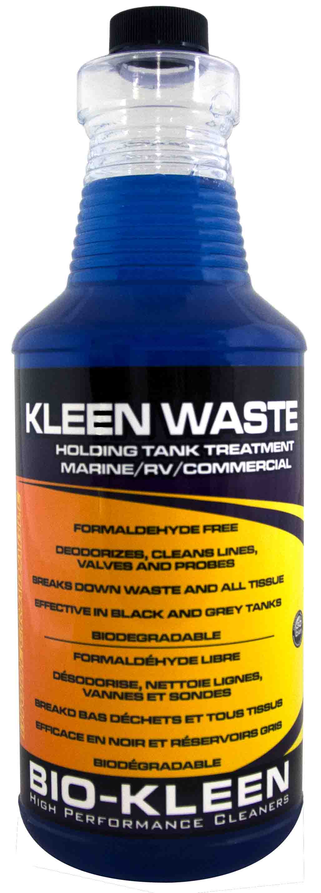 Bio-Kleen Products Inc. M01707 RV Marine Kleen Waste Holding Tank Deodorizer And Waste Digester For