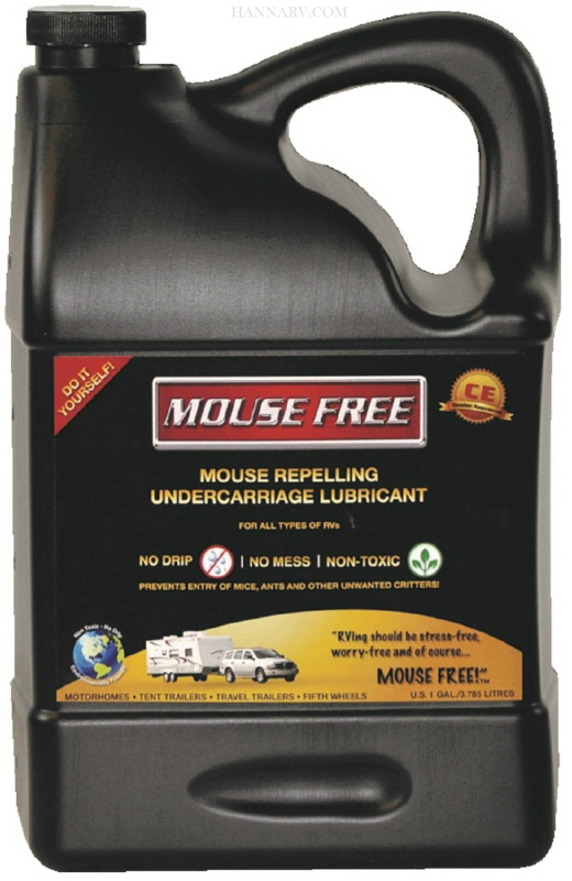 Mouse Free 1 Gallon RV Mouse Undercarriage Repellent