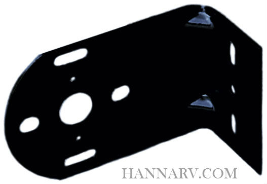 Peterson Taillight 440-09 Black Plated Poly Trailer License Plate Bracket 