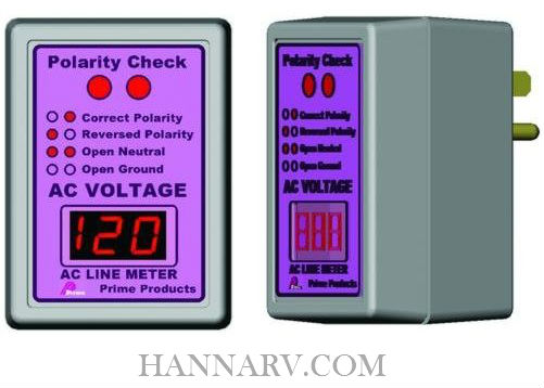 Prime Products 12-4058 AC Power Line Monitor and Polarity Tester
