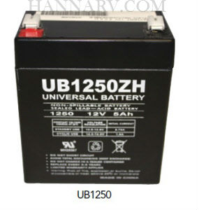Redline Trailer Repair Parts UB1250 Universal Battery