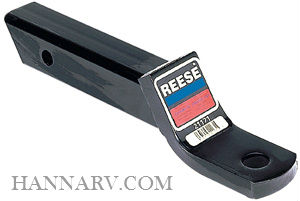 Reese 21342 Quick Loading Ball Mount - 2 Inch Square x 8-1/2 Inch Length x 2 Inch Drop x 3/4 Inch Ri