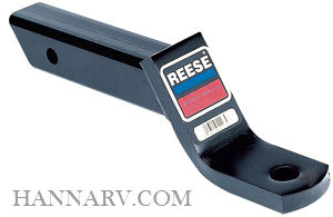 Reese 21343 Quick Loading Ball Mount - 2 Inch Square x 10-1/2 Inch Length x 2 Inch Drop x 3/4 Inch R