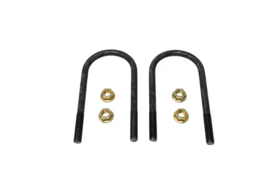 Redline SP01-160 U-Bolts with Hardware - 2.00 Inch Square x 5.75 Inch Long x 9/16 Inch Diameter - 2
