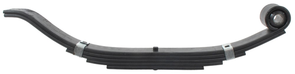 Slipper Spring - 72-43-1 - 5000 Lbs - 5 Leaf - 30 Inches Long - 3 Inches Wide - 1 Inch Eye Diameter