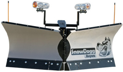 SnowDogg VMD75 Stainless Steel Snow Plow - Snowdogg VMD Series Plow For 1/2 Ton Plow Ready Trucks