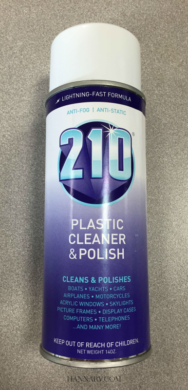 Camco 210 Plastic & Plexiglass Cleaner