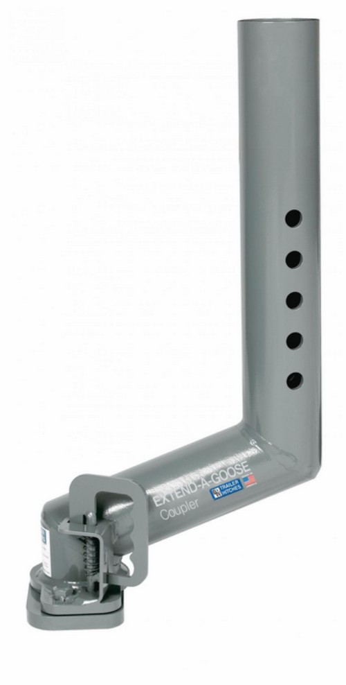 B and W TEXA4200 Extend-A-Goose 10 Inch Gooseneck Hitch Extension - 24,000 Lbs GTW Capacity