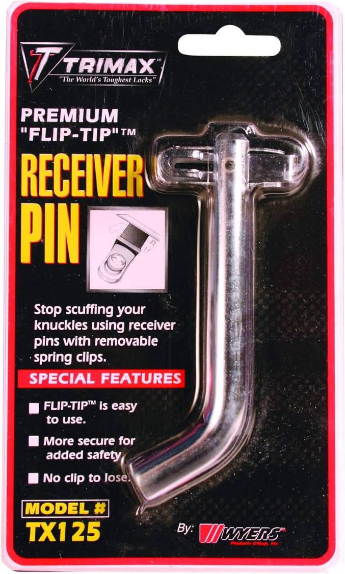 Trimax TX125 1/2 Inch Flip-Tip Receiver Pin