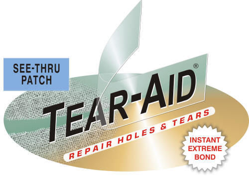 Tearepair Inc. D-ROLL-B-20 Tear-Aid Type B 3 Inch x 5 Foot Vinyl See Thru Patch Kit