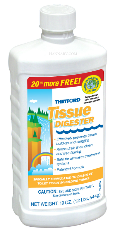 Thetford 15844 Holding Tank Tissue Digester - 16 Oz Bottle