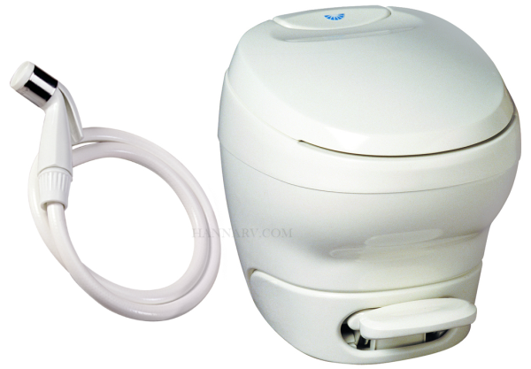 Thetford 31100 Bravura Toilet High Profile With Sprayer - White