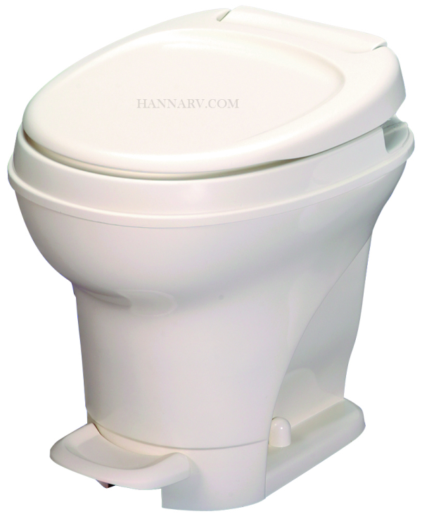 Thetford 31671 Aqua Magic V White High Foot Flush RV Toilet - Most Popular