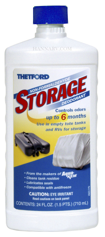 Thetford 32901 Storage Deodorant For RV Tanks And Tote Tanks - 24 Oz Bottle