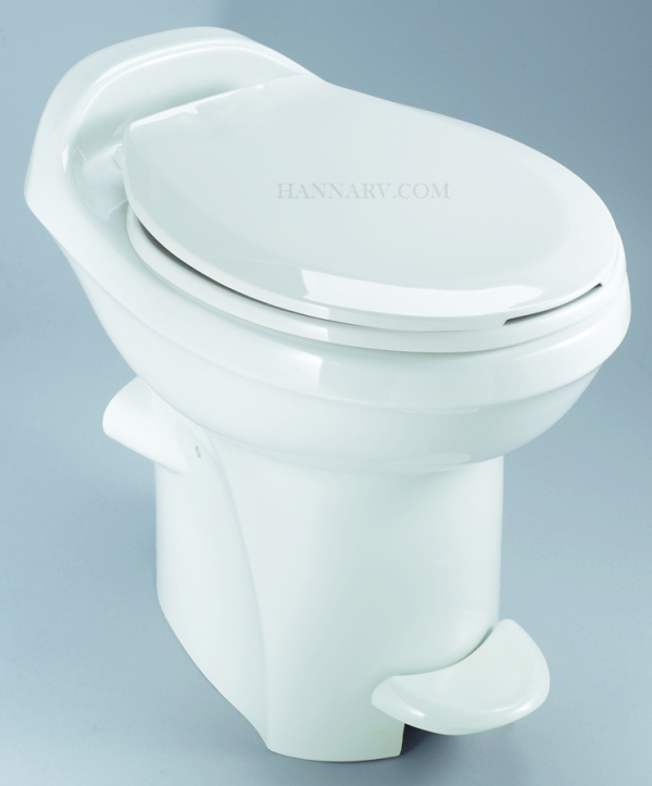 Thetford 34431 Aqua-Magic Style Plus Toilet High Profile White Color With Hand Sprayer