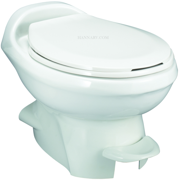 Thetford 34433 Aqua-Magic Style Plus Toilet Low Profile White Color