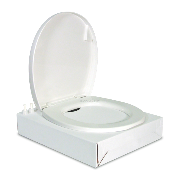 Thetford 42178 Aqua Magic Residence Replacement RV Toilet Seat Cover Kit - White