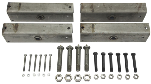 Triple Axle Equalizer Kit - AP316 - Fits 2 Inch Slipper Spring - 36 Inch Spacing - Use with H302