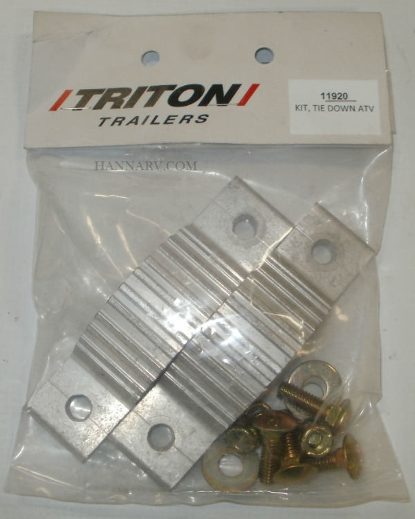 Triton 11920 Side Rail Tie Downs for ATV90 Series Trailers - Pair
