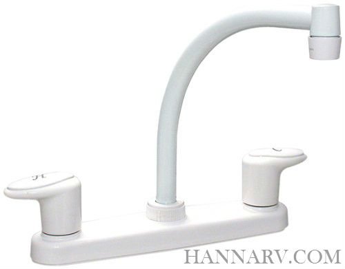 Valterra Pf221202 Catalina Two Handle Hi Arc 8 Inch Rv Kitchen