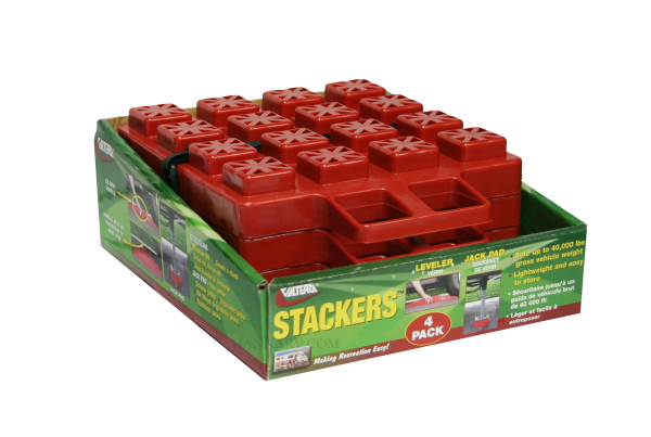 Valterra A10-0916 Stackers Leveler And Jack Pads 4 Pack