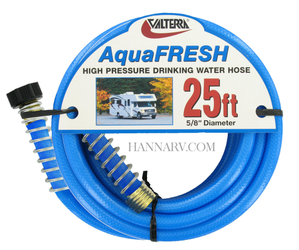 Valterra W01-9300 Aquafresh Drinking Water Hose - 5/8 Inch x 25 Foot Blue