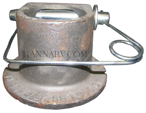 Wallace Forge Company WF2 Gooseneck Trailer Coupler Head with 34SL Pin - 3 Inch Ball - 40,000 Lbs Ca