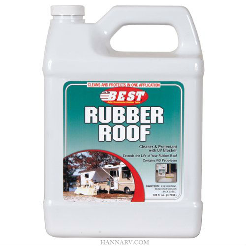 B.E.S.T. 55128 Rubber Roof Cleaner and Protectant - 128 fl. oz. Refill Bottle