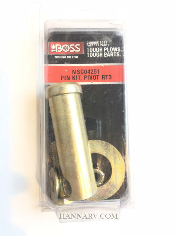 Buyers MSC04251 Boss Snow Plow RT3 Pivot Pin Kit
