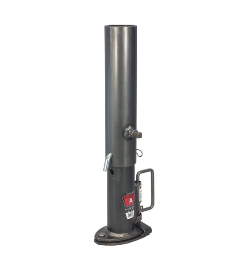 Bulldog HBA2516-25K Round Tube Gooseneck Coupler with Set Screw and Pin - 2-5/16 Inch Ball - 25,000 Lbs Capacity