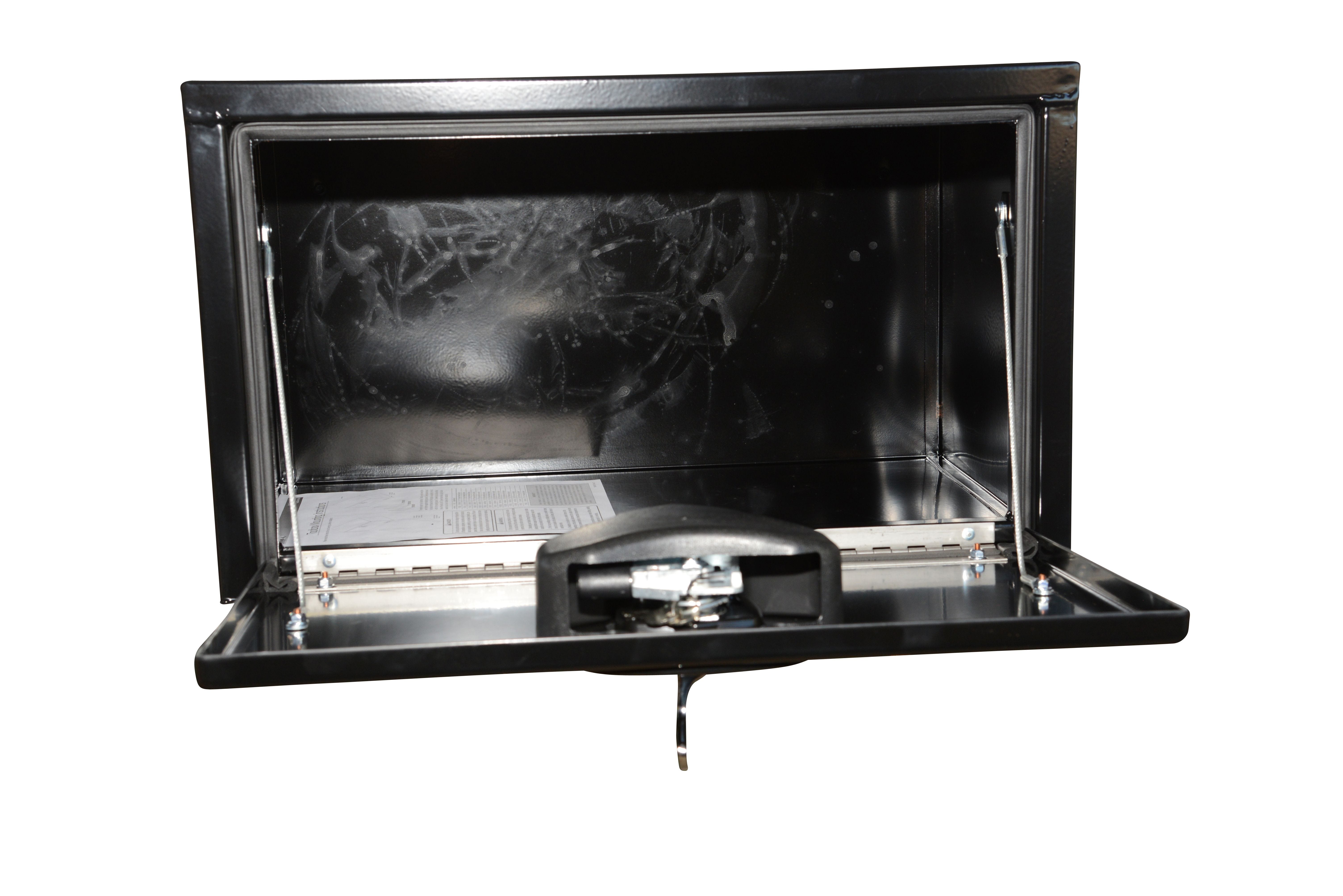 Buyers 1713300 Powder Coated Steel Underbody Tool Box - 14 Inches Tall x 16 Inches Deep x 24 Inches Long