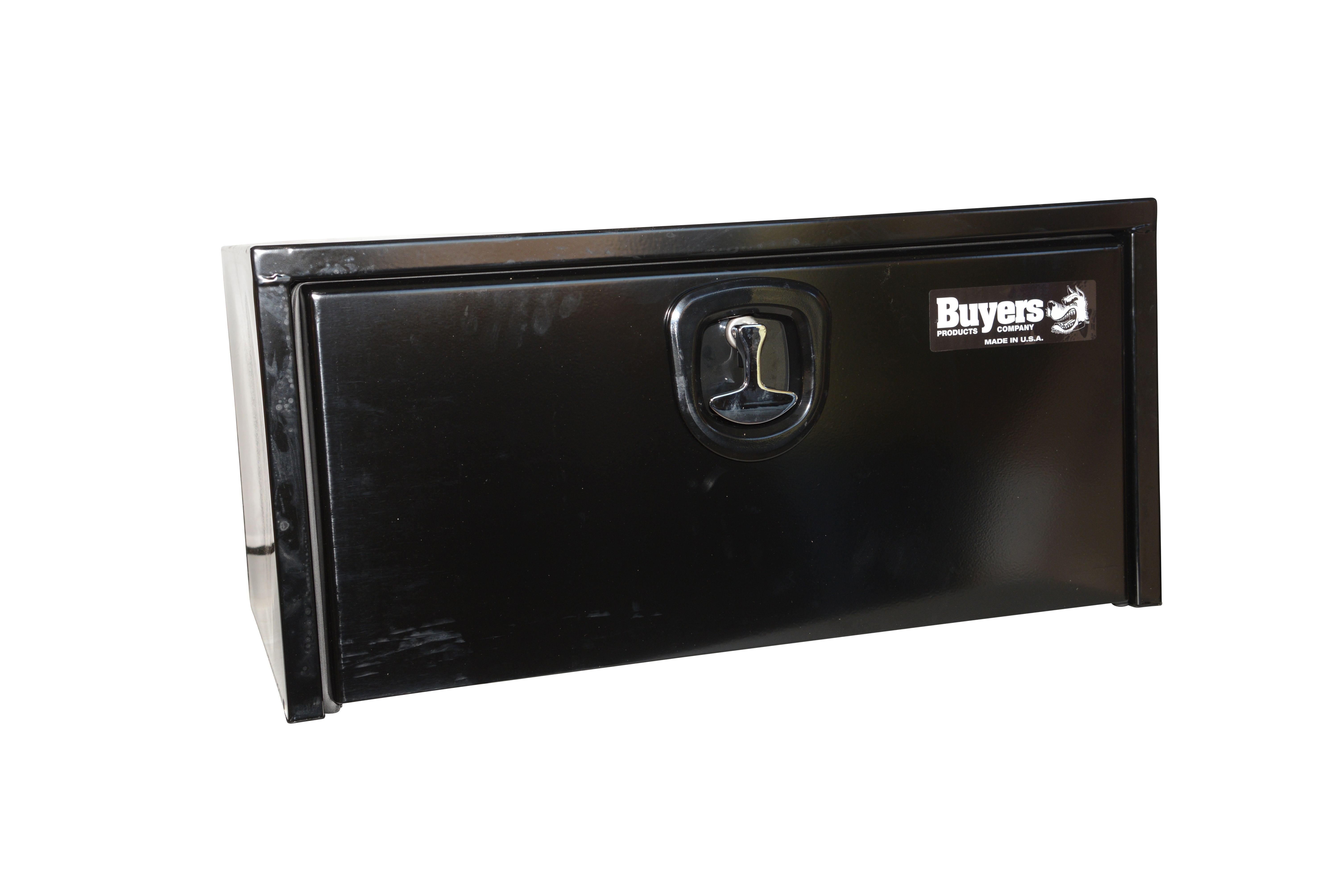 Buyers Powder Coated Steel Underbody Tool Box - 14 Inches Tall x 16 Inches Deep x 30 Inches Long