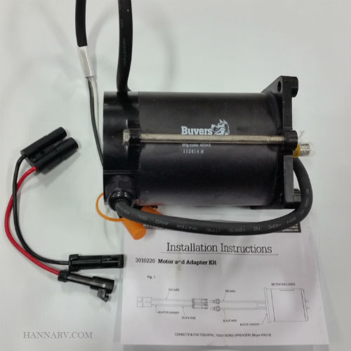Buyers 3010220 SaltDogg TGS Series Salt Spreader Motor and Adapter Harness Kit