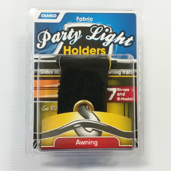 Camco 42733 Fabric Party Light Holders - 7 Pack