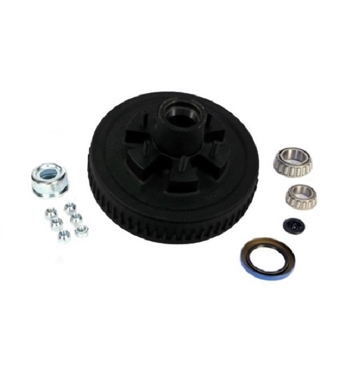 Dexter 42656UC3-EZ EZ-Lube Hub and Drum Assembly for 6,000 lb Axles - 6 on 5-1/2 Bolt Pattern - 12 Inch x 2 Inch Drum