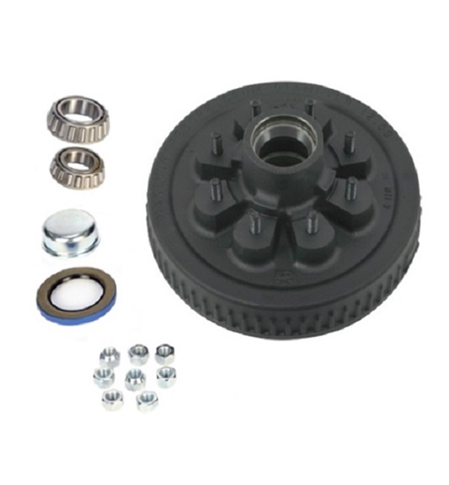 Dexter 42866UC3 Standard Hub and Drum Assembly for 5,200 lb to 7,000 lb Axles - 8 on 6-1/2